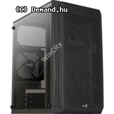 Ház Aerocool CS-107 Mesh mATX Acryl Glass Black ACCS-PC14012.11