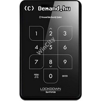 USB3 HDD Ház SATA 2,5' LC-Power LC-25U3-HYDRA Black