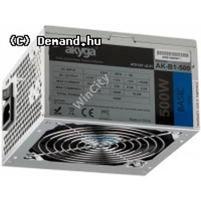 Táp Akyga 500W 12cm AK-B1-500E NO 6pin PCIE BOX