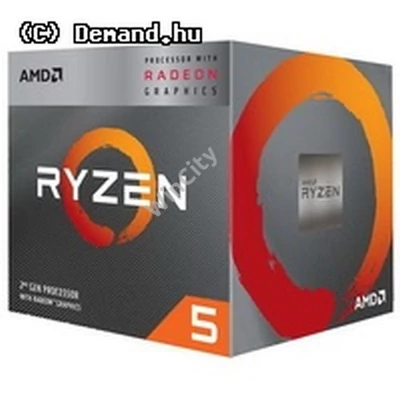 CPUA AMD AM4 Ryzen 5 3400G 3,7GHz 65W BOX YD3400C5FHBOX