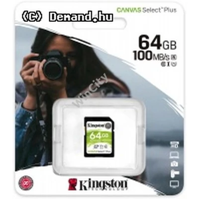 SD 64Gb Kingston SDXC CanvasSelect SDS2/64GB