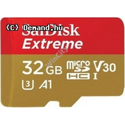 SDMicro 32Gb Sandisk SDHC Extreme UHS-I V30 A1+adapter