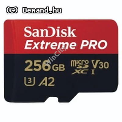 SDmicro 256Gb Sandisk Extreme PRO UHS-I A2 SDSQXCD-256G-GN6MA