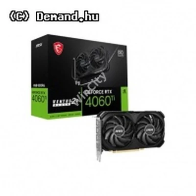 PCIE RTX 4060 8Gb MSI VENTUS 2X Black 8G OC RTX 4060 VENTUS 2X B