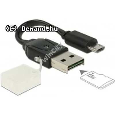 Kártyaolvasó Delock USB OTG micro SD olvasó 91709