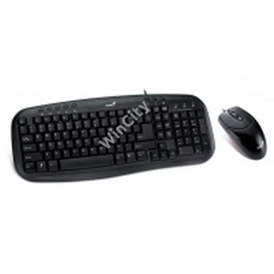 Key HU USB Genius KM-200 BK+mouse 31330003404