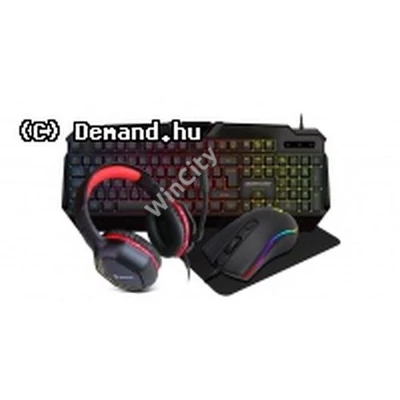 Silverline CM120 Gaming combo 4in1 HU Key SICM120+Fejhallgató+Mo