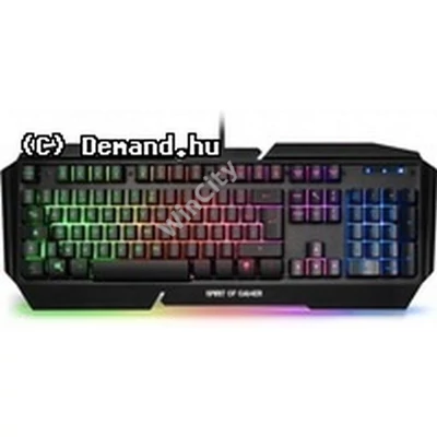 Key HU Spirit of Gamer PRO-K5 RGB fél-mechanikus CLA-PK5