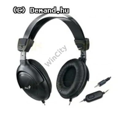 Fejhal +mikrofon Genius HS-M505X BK 31710058101 jack 4 pin