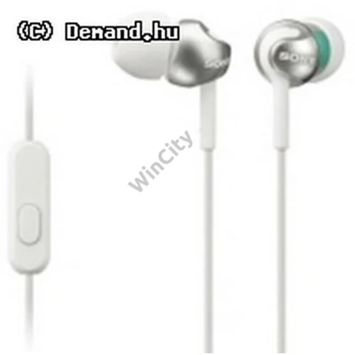 Fejhal Sony MDR-EX15AP fülhallgató White Android/Iphone