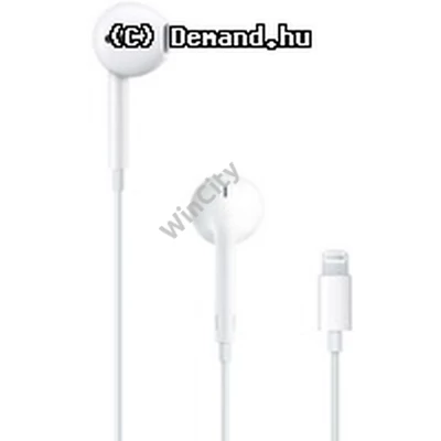 Fejhal +mikrofon Apple Earpods with LightningConnector mmtn2zm/a