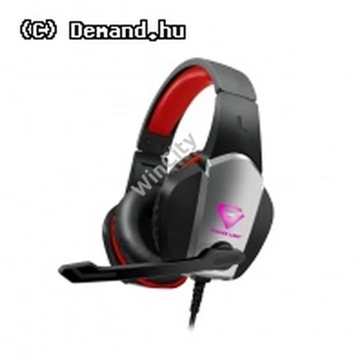 Fejhal +mikrofon Silverline GH31 Gamer Headset Black