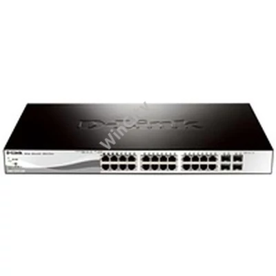 ET Sw D-Link DGS-1210-28P/E 24 PoE+4x1000Base-T/SFP