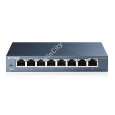 Switch TPLink TL-SG108 8port 10/100/1000 fémházas