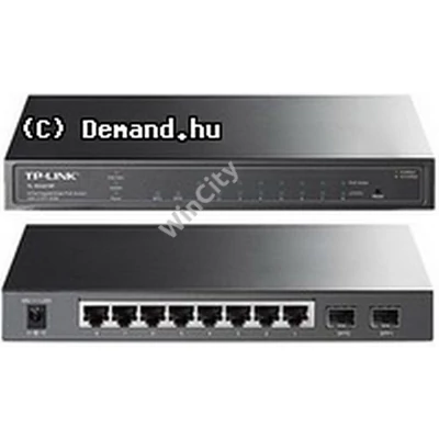 Swtich TPLink TL-SG2210P 8port Giga+2SFP+PoE Menedzselhető