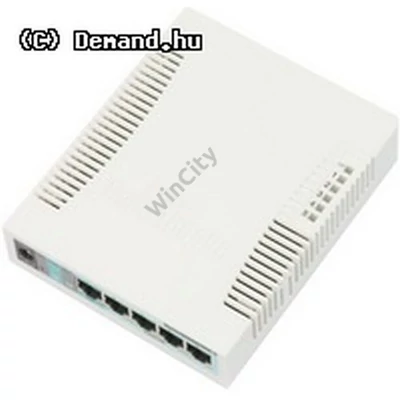 Switch MikroTik RB260GS CSS106-5G-1S 5xGig LAN, 1xSFPweb browser