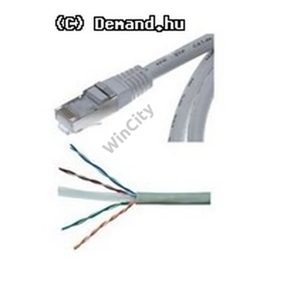 Kab UTP Patch árnyékolt 1m CAT6 FTP CCGL85220GY10