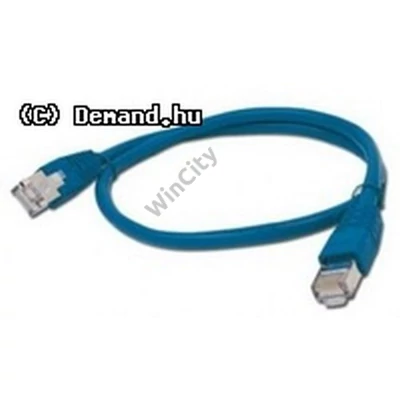 Kab UTP Patch árnyékolt 2m CAT6 FTP Kék PP6-2M/B