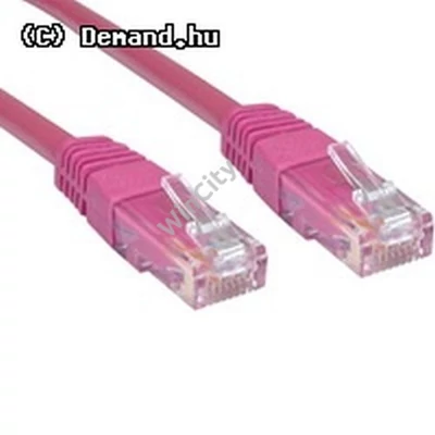 Kab UTP Patch 2m Pink Gembrid PP12-2M/RO