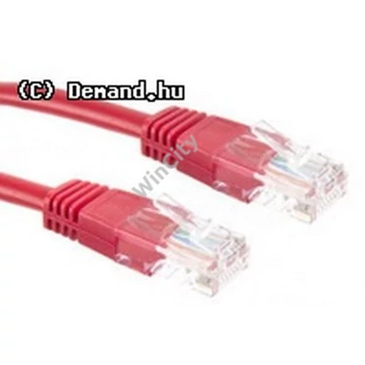 Kab UTP Patch 2m Piros Gembrid PP12-2M/R