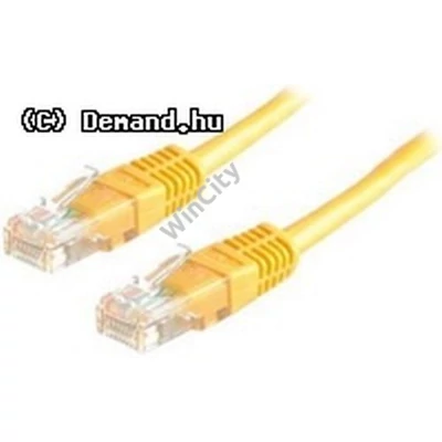 Kab UTP Patch CAT6 0,5m Sárga Equip 625467