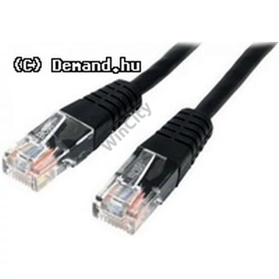 Kab UTP Patch CAT6 1m Fekete Equip 625450