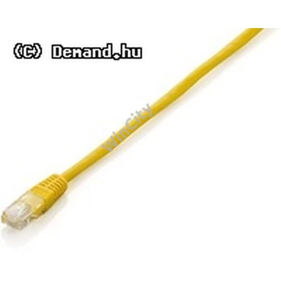 Kab UTP Patch CAT6 5m Sárga Equip 625464