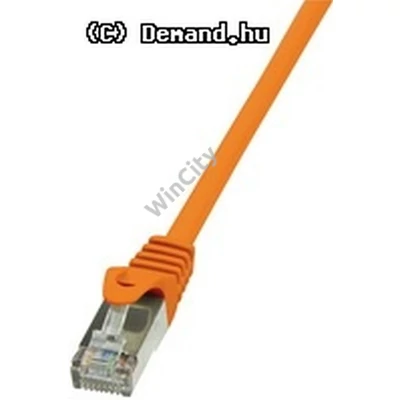 Kab UTP Patch árnyékolt 2m CAT6A SFTP Narancs CQ3058S