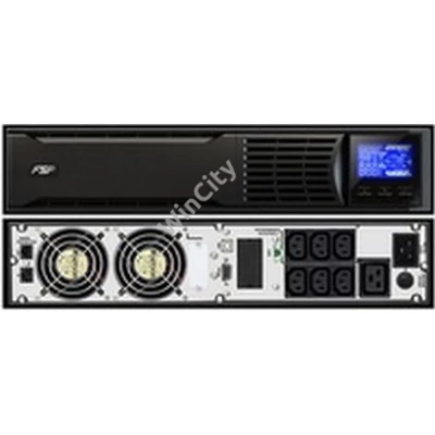 UPS FSP 3000VA Champ Rack 2700W LCD menedzselhető