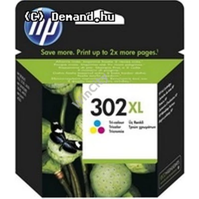 Patron HP F6U67AE No.302 XL Color 330 oldal