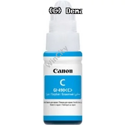 Patron Canon GI-490 Cyan 70ml Bottle 0664C001