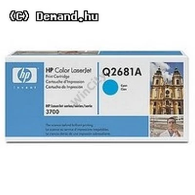 Toner HP Q2681A Cyan 6K CLJ3700