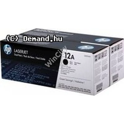 Toner HP Q2612AD BK 2x2K LJ1010/1012/1015/1020 dupla