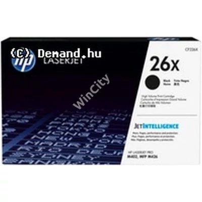 Toner HP CF226X BK 9K 26X LaserJet Pro M402/M426