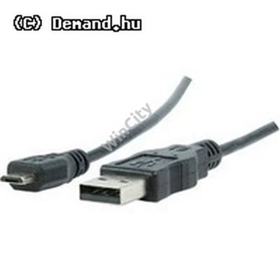 Kab USB A-microB 2m Nedis CCGP60500BK20