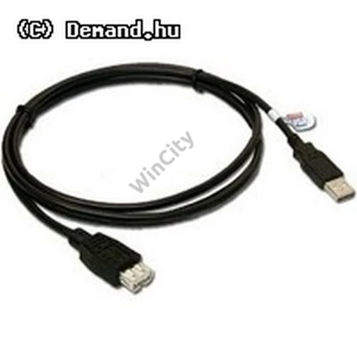 Kab USB A-A Hosszabbító 0,60m (60cm) 2.0 Bézs GOOBAY (96197)