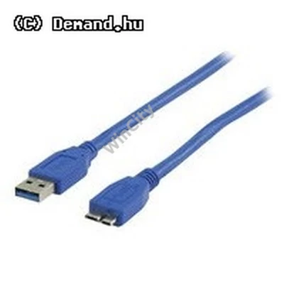 Kab USB3.0 A- Bmicro 0,5m Blue CCGL61500BK05