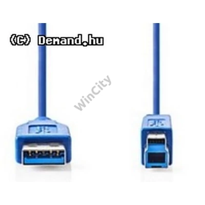 Kab USB3.0 A-B 2m Nedis CCGP61100BU20