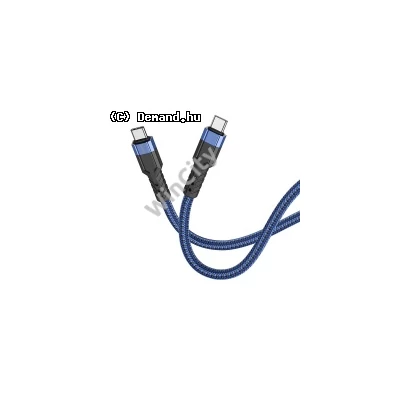 Kab USB Type-C M-M 1,2m 60W Blue Hoco U110 SUNS0231-BL