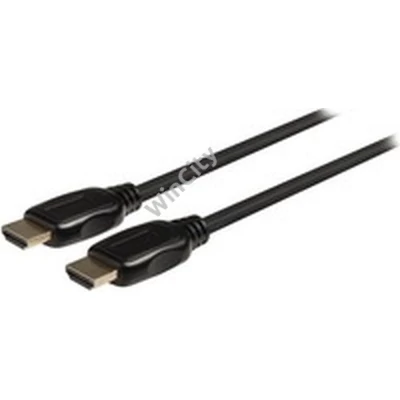 Kab Mon HDMI - HDMI 1:4 M-M 1m Nedis 4K 60Hz CVGL34060BK10