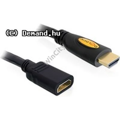 Kab Mon HDMI M - HDMI F 1m (HDMI hosszabitó) Delock 83079