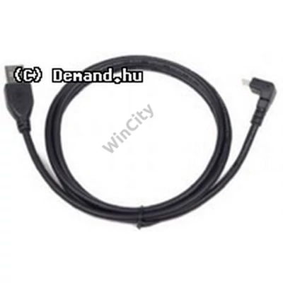 Kab USB A-microB 90fok 1,8m Gembird CCP-MUSB2-AMBM90-6
