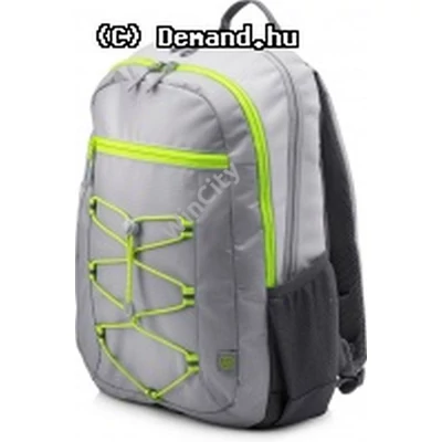 Táska 15,6' HP Active BackPack Grey/Neon Yellow 1LU23AA