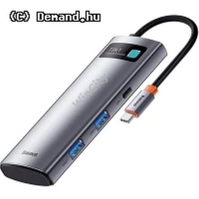 NB x Dokkoló USB-C Baseus Metal Gleam 7in1 WKWG020113