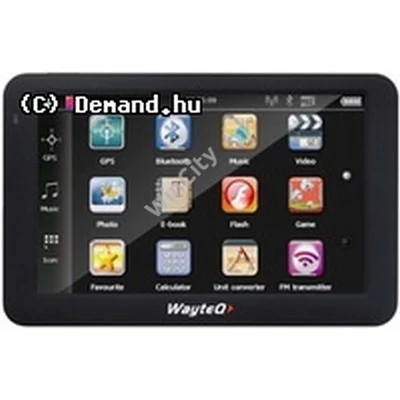 GPS Wayteq X985BT HD GPS 5' 8Gb Térképszoftver nélkül