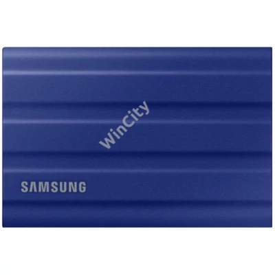 SAMSUNG SSD Külső, 1TB, T7 Shield, Kék, USB 3.2