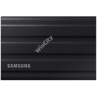 SAMSUNG SSD Külső, 1TB, T7 Shield, Fekete, USB 3.2