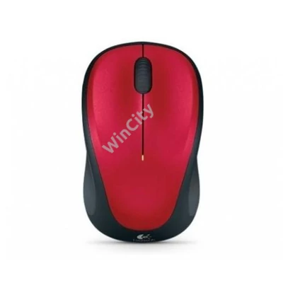 MOU-Logitech M235 Wireless piros egér