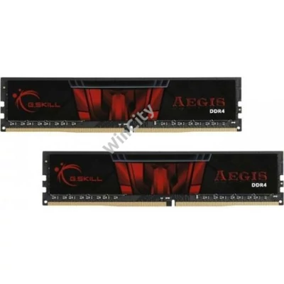 MEM-16GB/3000 DDR4 G.Skill Aegis F4-3000C16D-16GISB Fekete KIT2