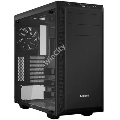 HZB-Be Quiet! Pure Base 600 Black Window fekete ablakos